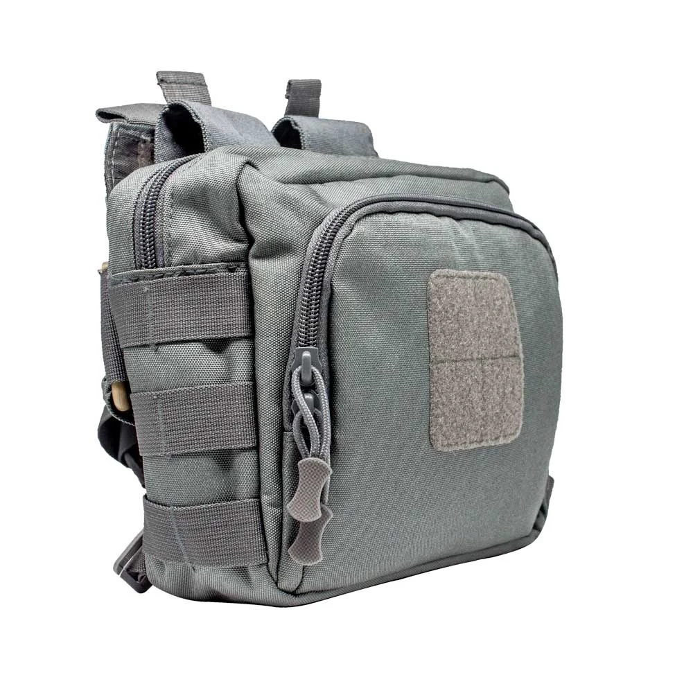 Mochila pechera mediana táctica de 3 co...