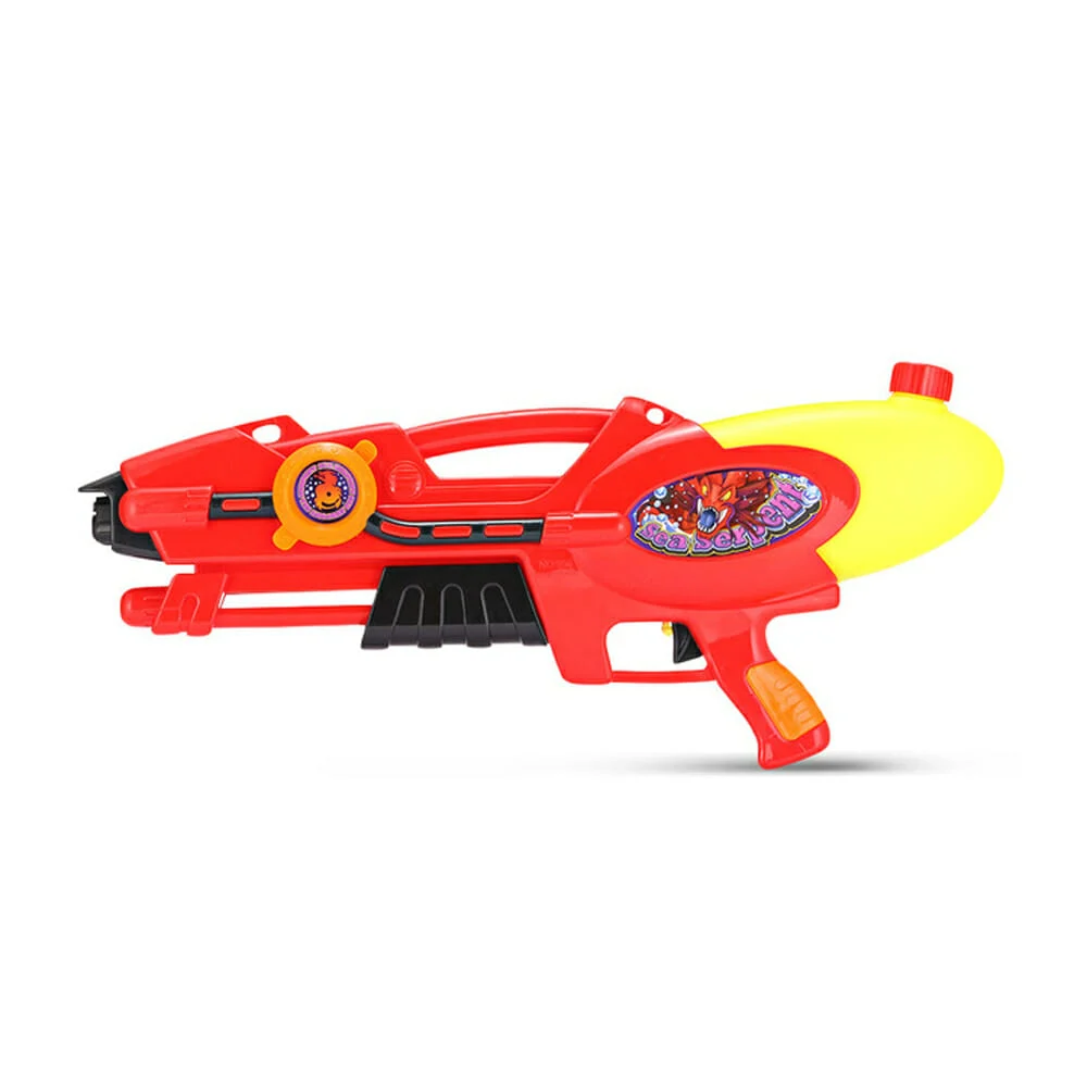 Pistola de plástico con contenedor para lanzar agua, variedad de colores / sea serpent