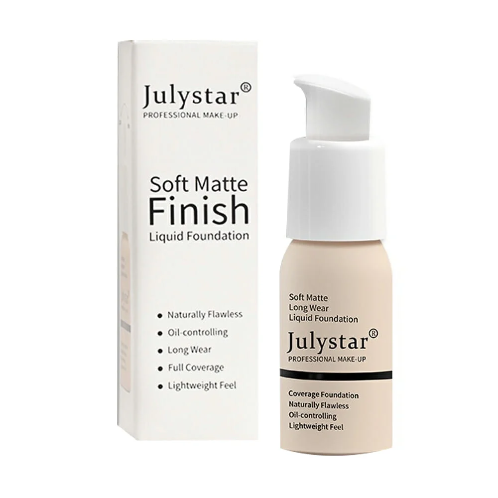 Maquillaje líquido julystar con efecto ...