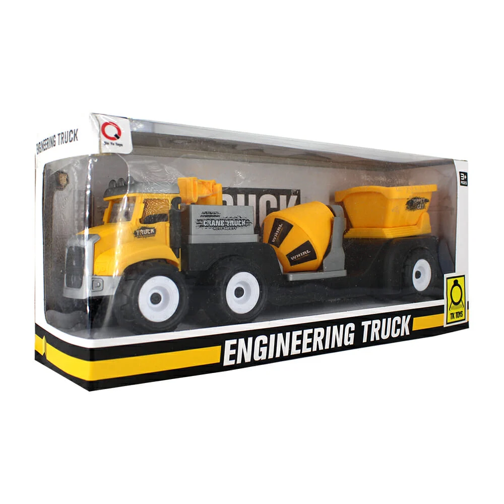 Camión de construcción de juguete con fricción / 9945 / engineering truck