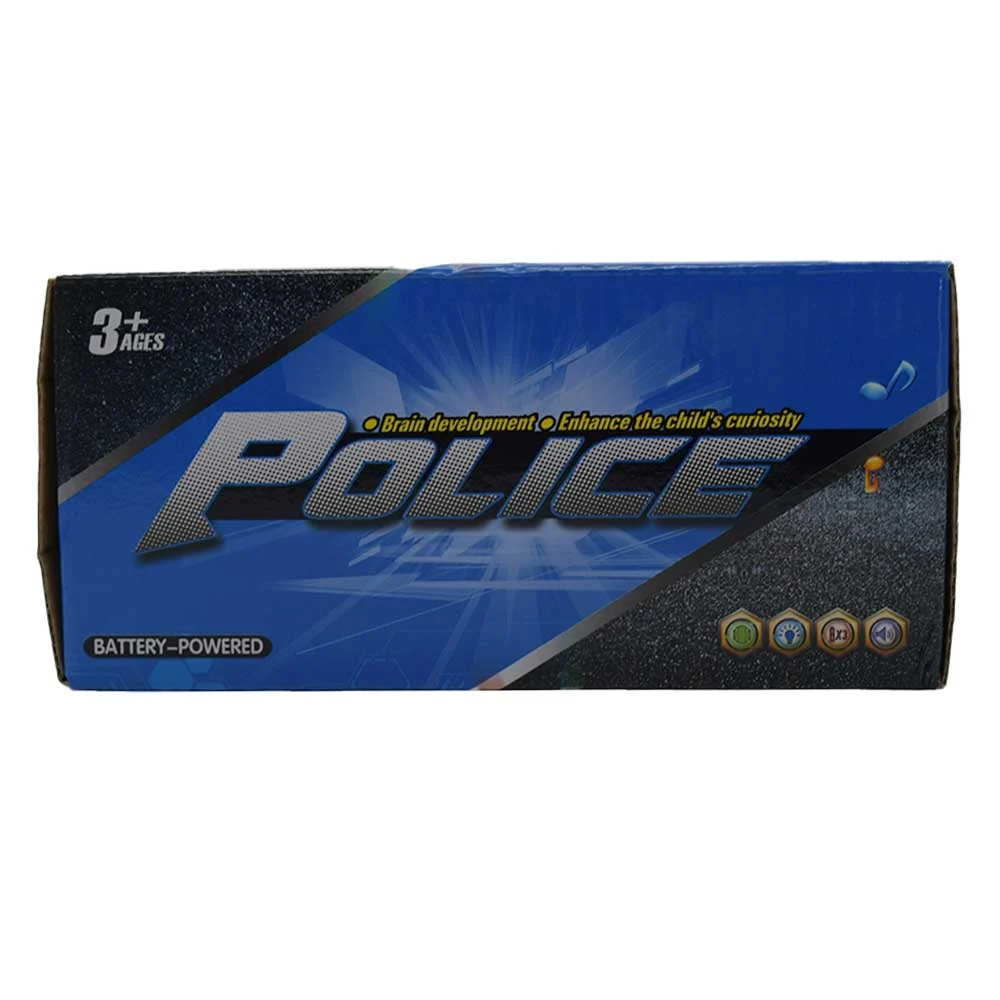 Carro patrulla móvil con luces y música / police 3d 999-17
