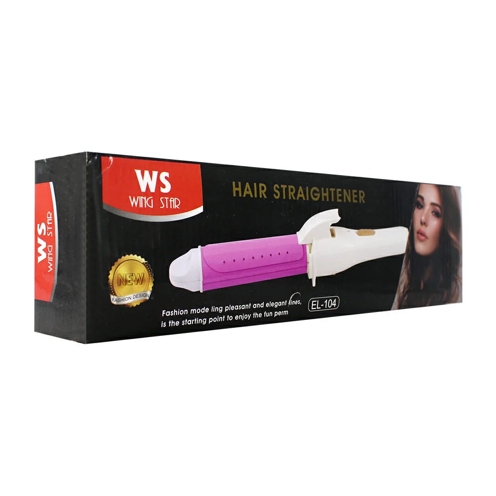 Enchinadora rizadora sonar o wing star para cabello, variedad de colores / el-104