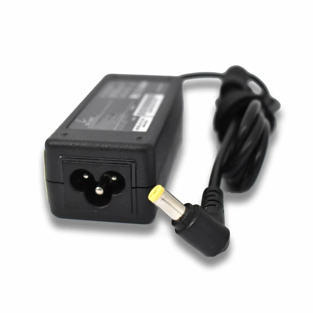 Cargador de punta amarilla para laptop, ...