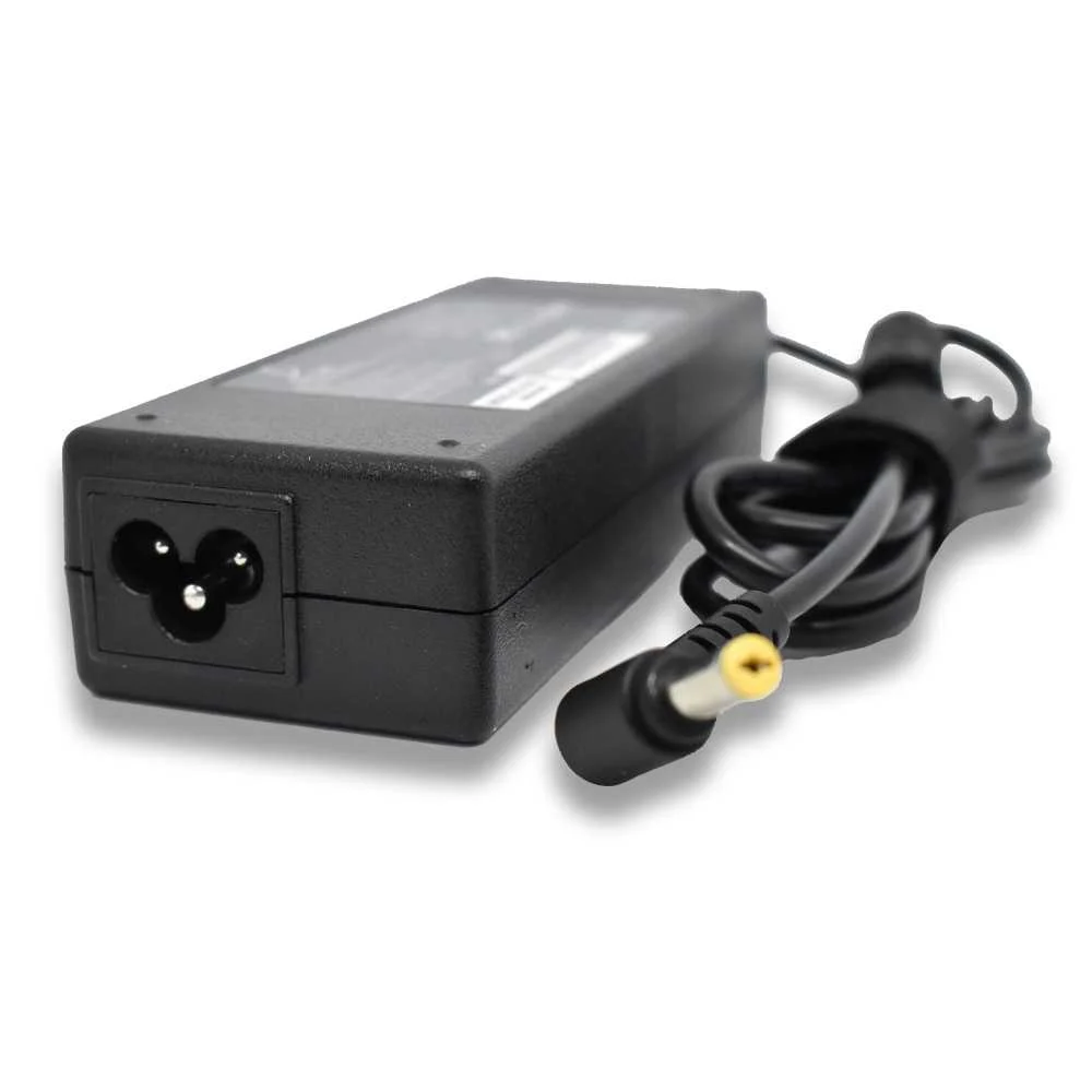 Cargador de punta amarilla para laptop, ...