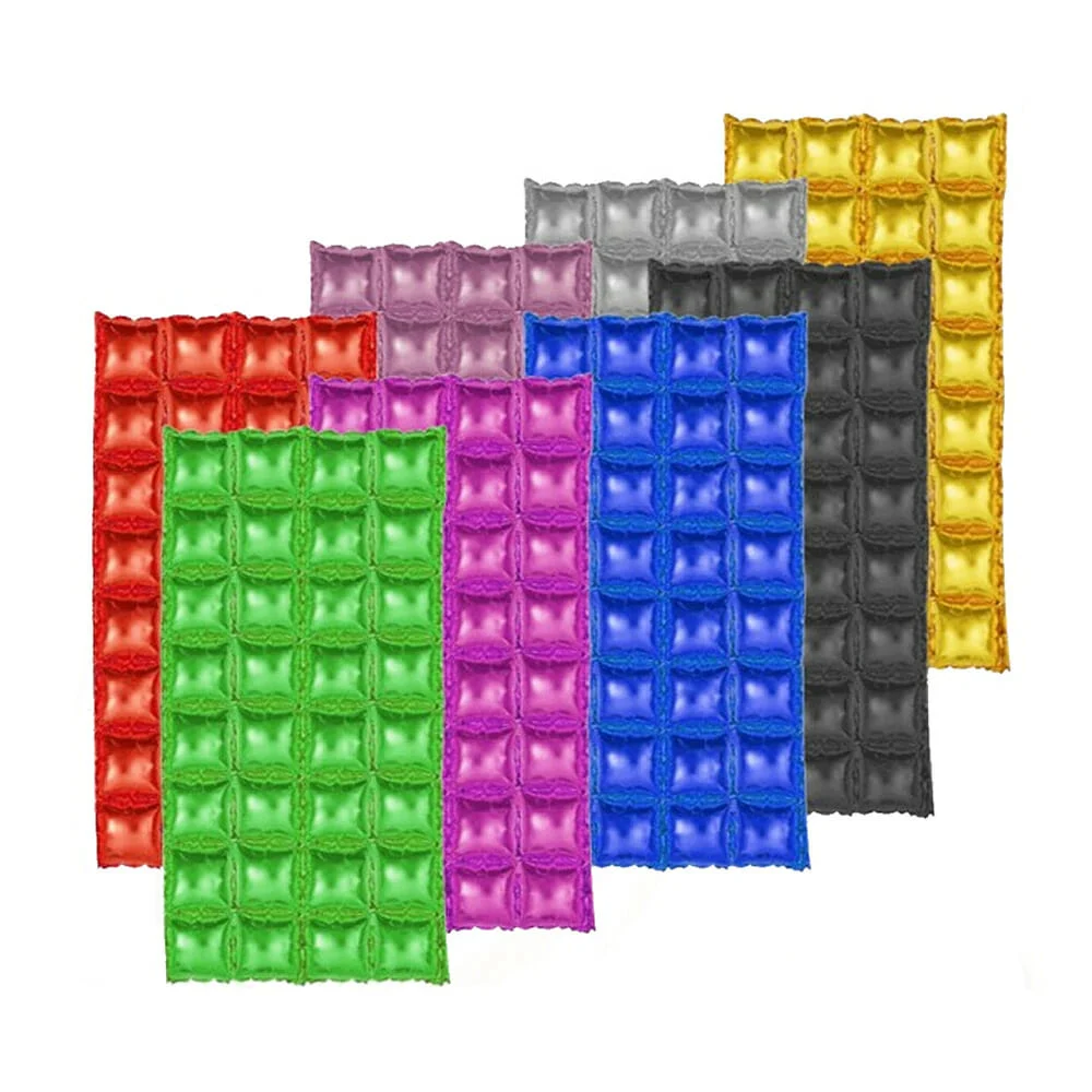 Cortina metálica inflable para fiestas 1.4mt, variedad de colores / af0298