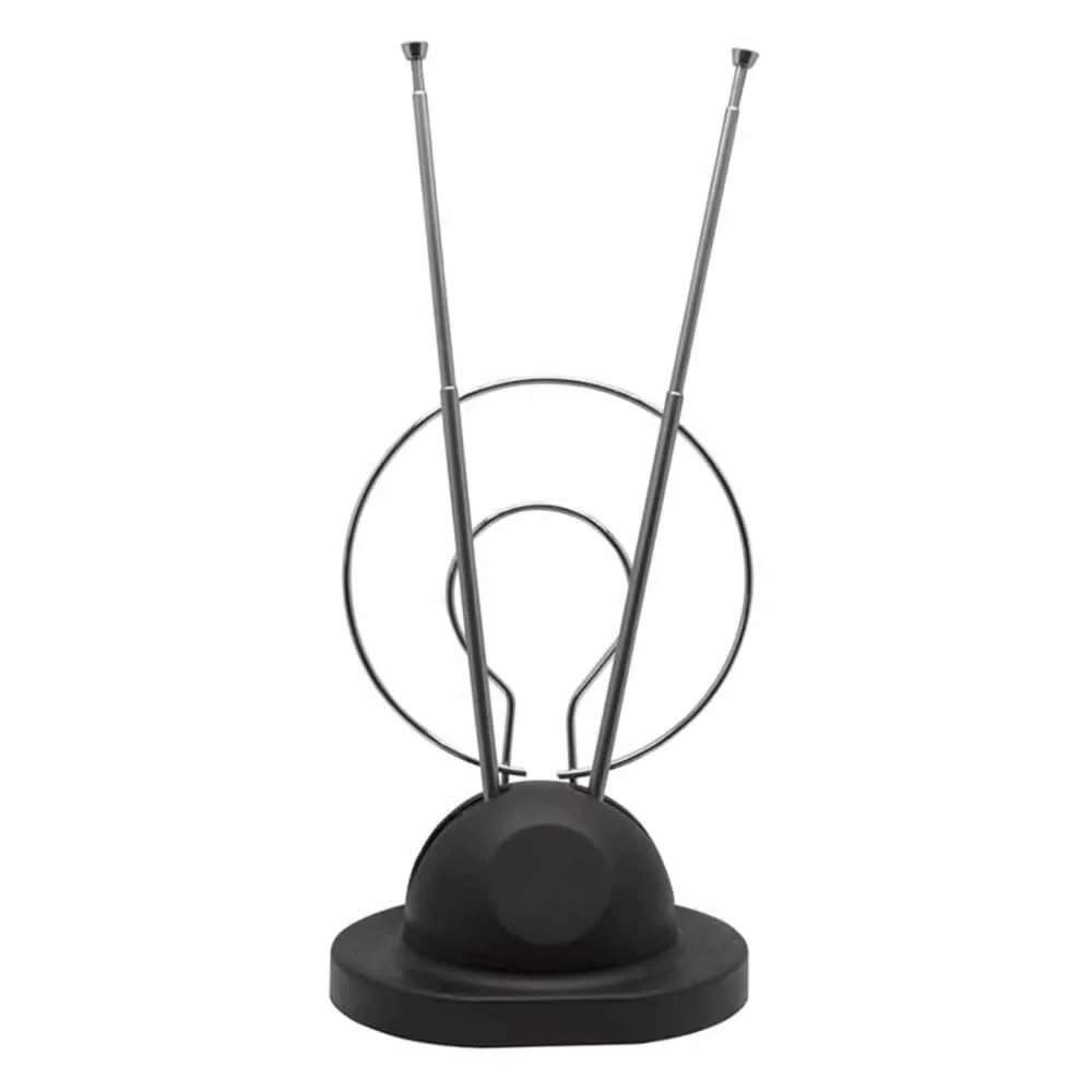 Antena de conejo con doble aro para pant...