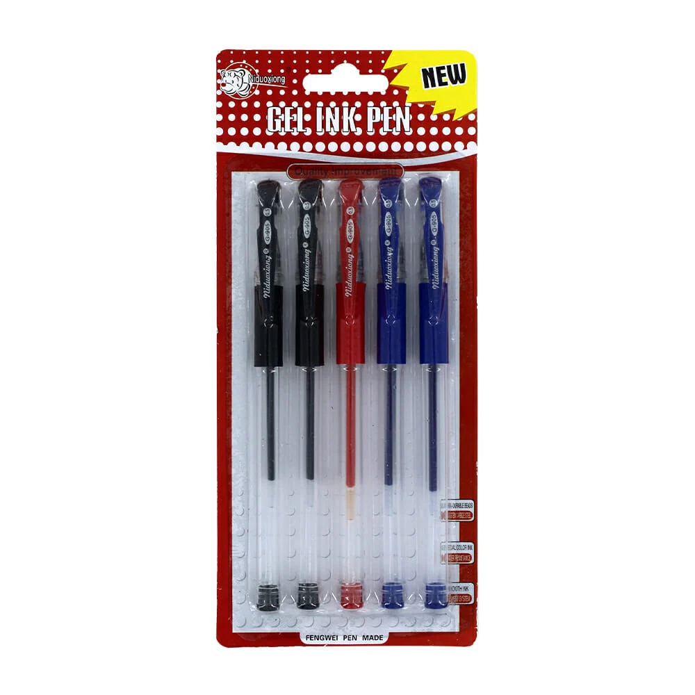 Paquete con 5 o 6 plumas gel link pen pu...