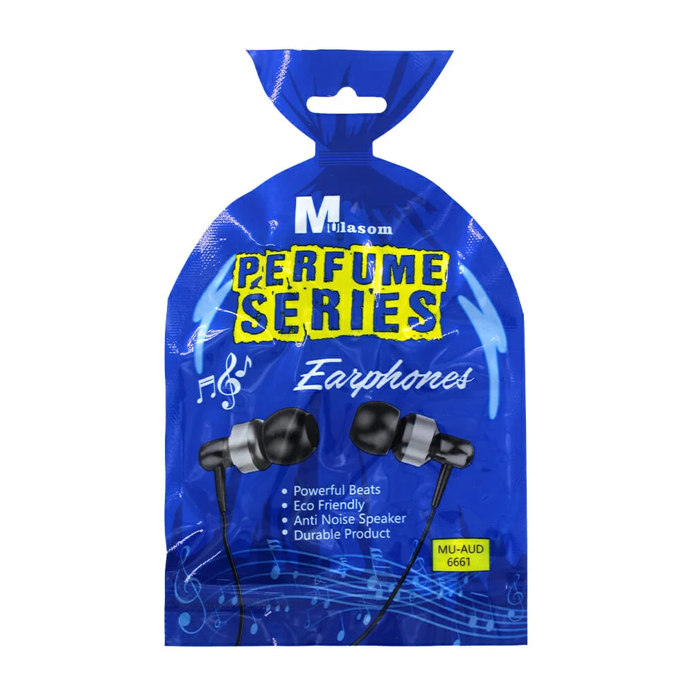 Audífonos tipo earphone de cable, variedad de colores / mu-aud6661