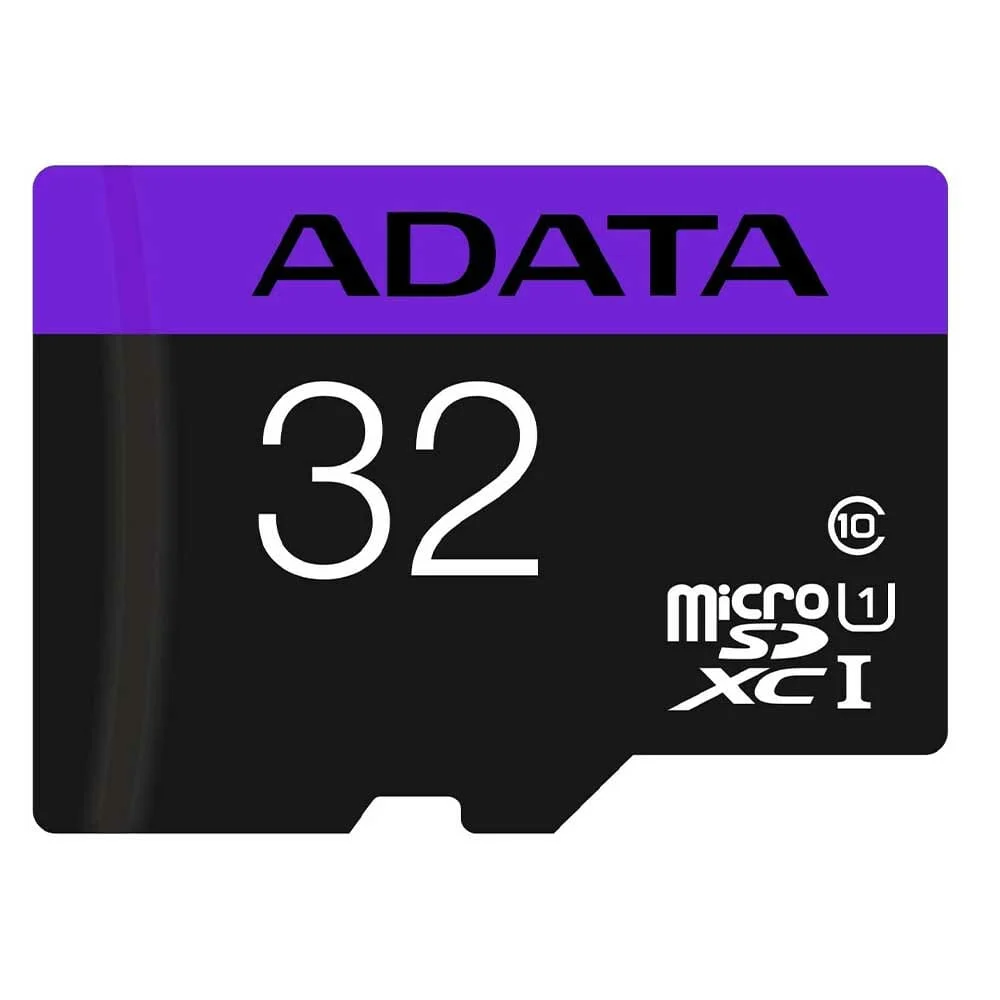 1pza Memoria micro sd de 32gb con adapta...