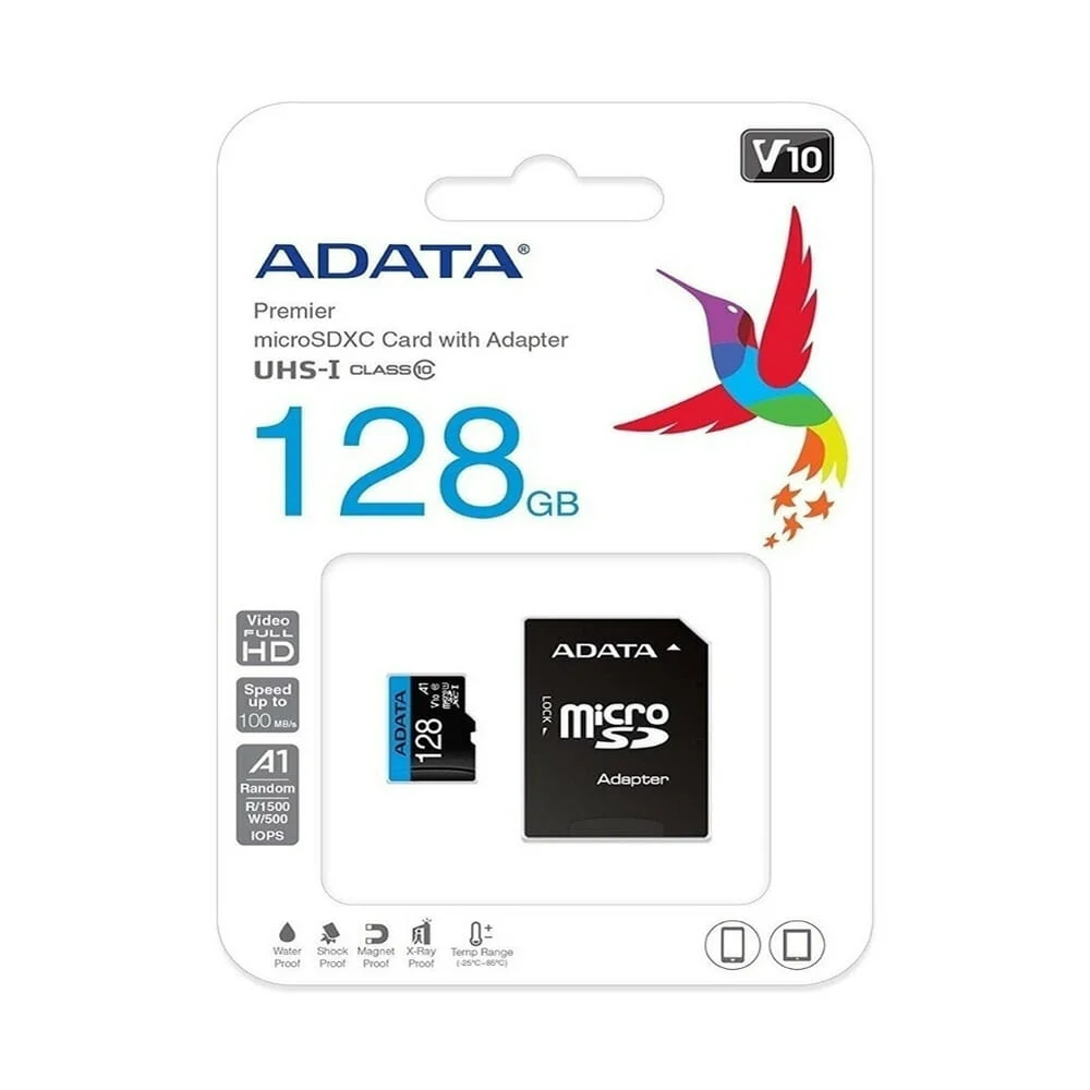 Memoria microsdxc v10 adata con capacida...