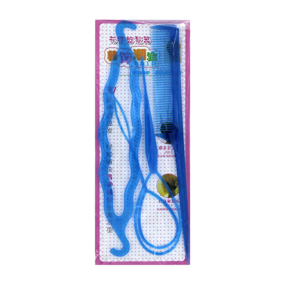 Paquete con peine y 3 accesorios para ha...