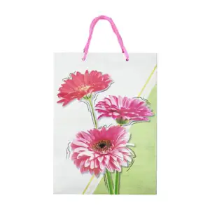 1pza Bolsa mediana dipak de cartón con diseño para regalo 19.1x10x25.…