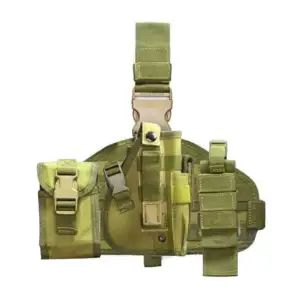 Piernera táctica militar con diversos compartimentos, variedad de col…