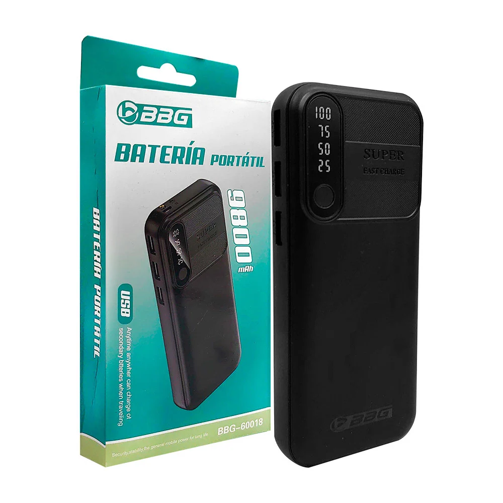 1pza Power bank / batería portátil con...