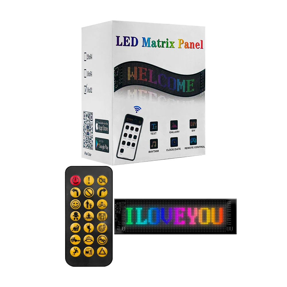 1pza Mini letrero led flexible personali...
