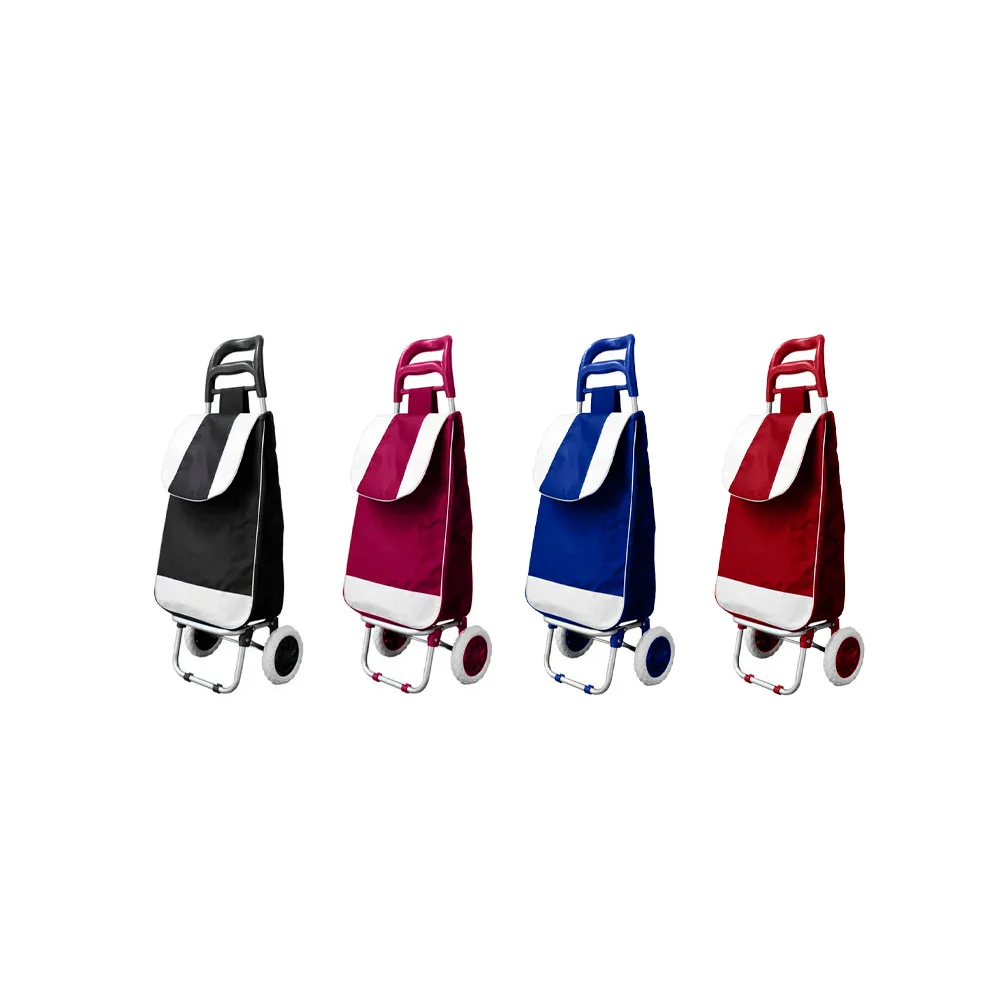 Carro carrito multifuncional bicolor con 2 compartimentos para mandado, variedad de colores / kg002 / gwc-5038