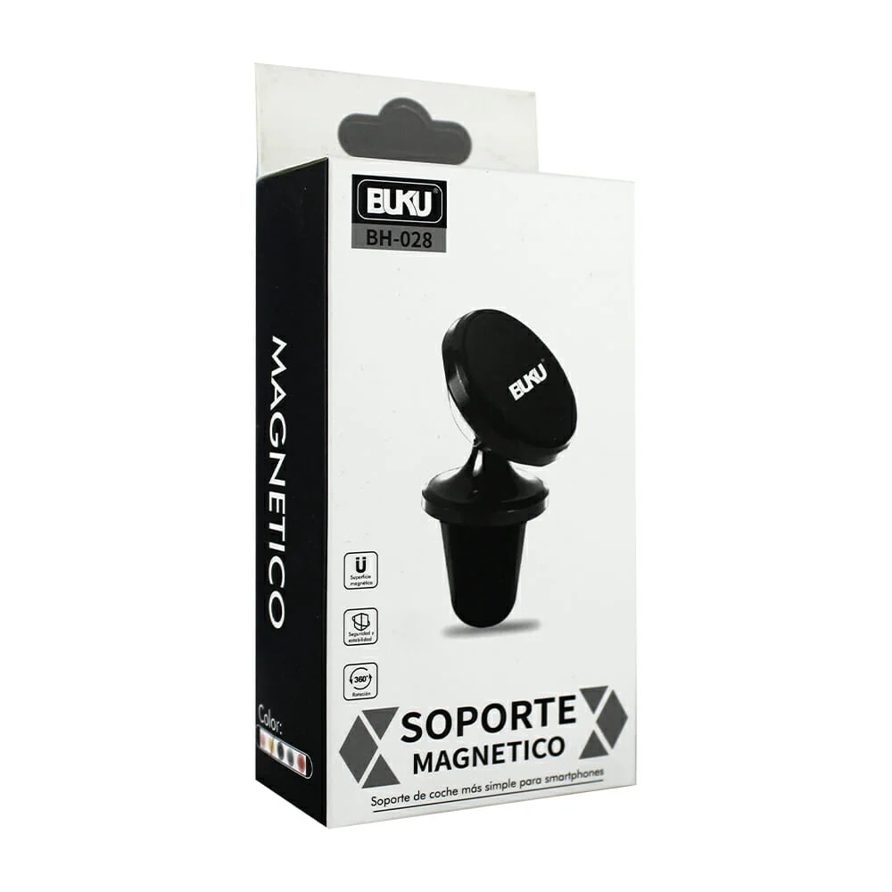 Soporte magnético buku universal para teléfono, rotativo 360 grados / bh-028