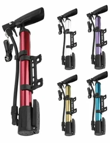 Bomba para bicicleta colores