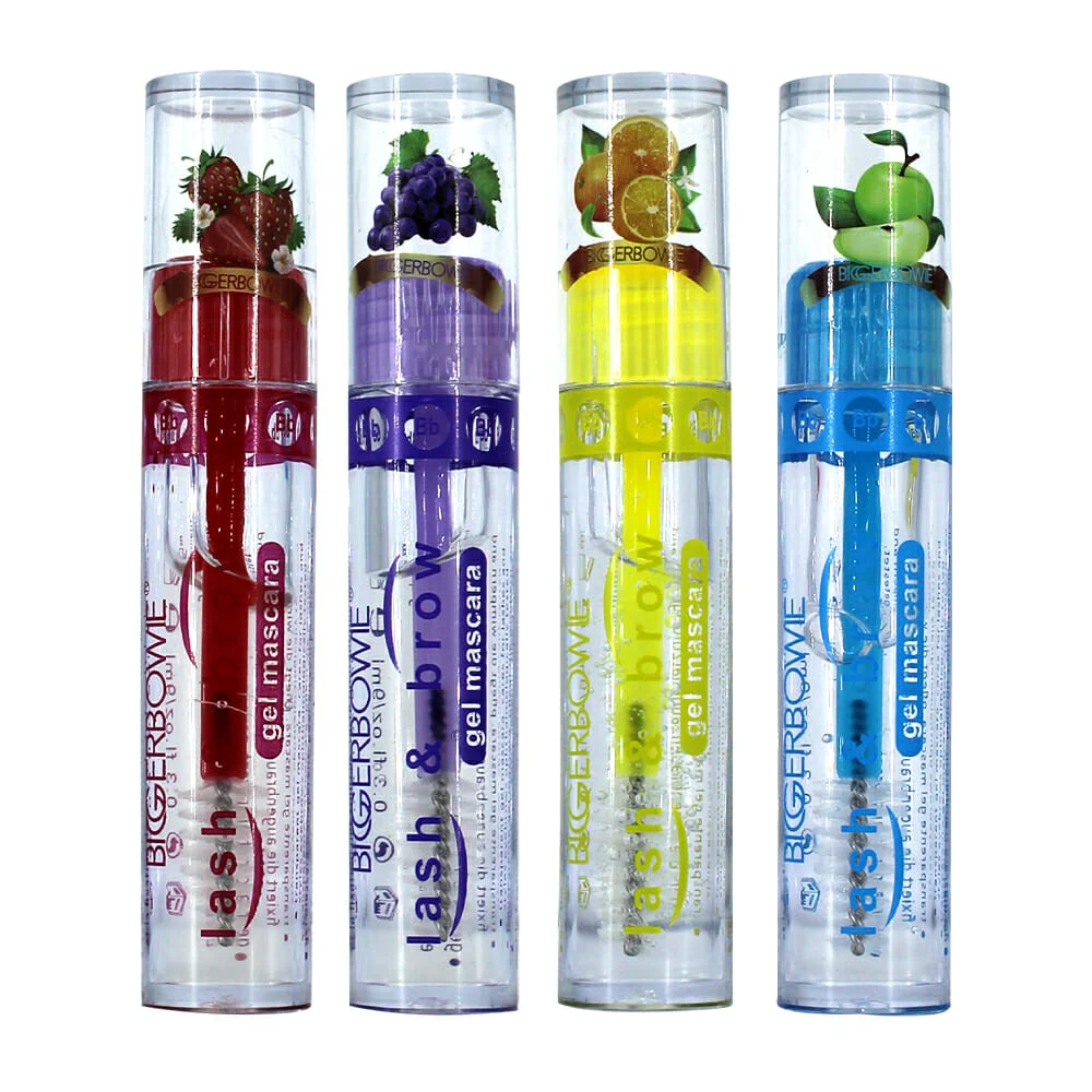 1pza Gel máscara transparente para pestañas, variedad de aromas 9ml / bigerbowie / lash & brow