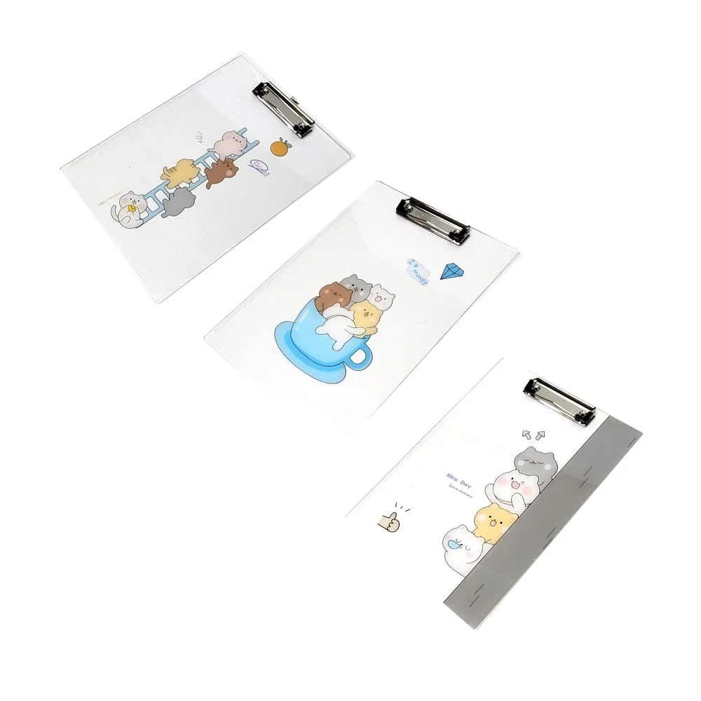 Tabla sujetapapel transparente, variedad de diseños kawaii / watermelom x my favorite / bln-6-5 / bln-9-5 / bln-5-5 / R879 / 20430 / bln-3-20