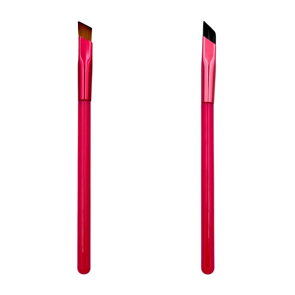 1pza Brocha en color rosa especial para pintar las cejas, variedad de colores