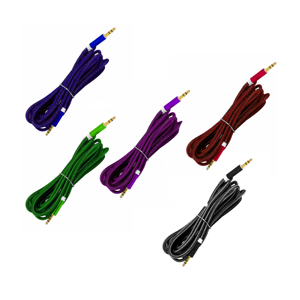 1pza Cable auxiliar 3.5mm con diseño de...