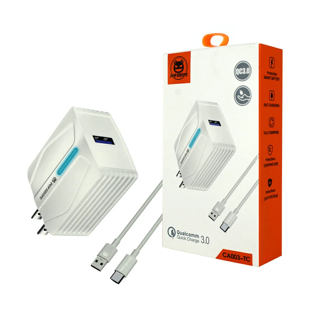 Combo cargador con cable de entrada usb ...