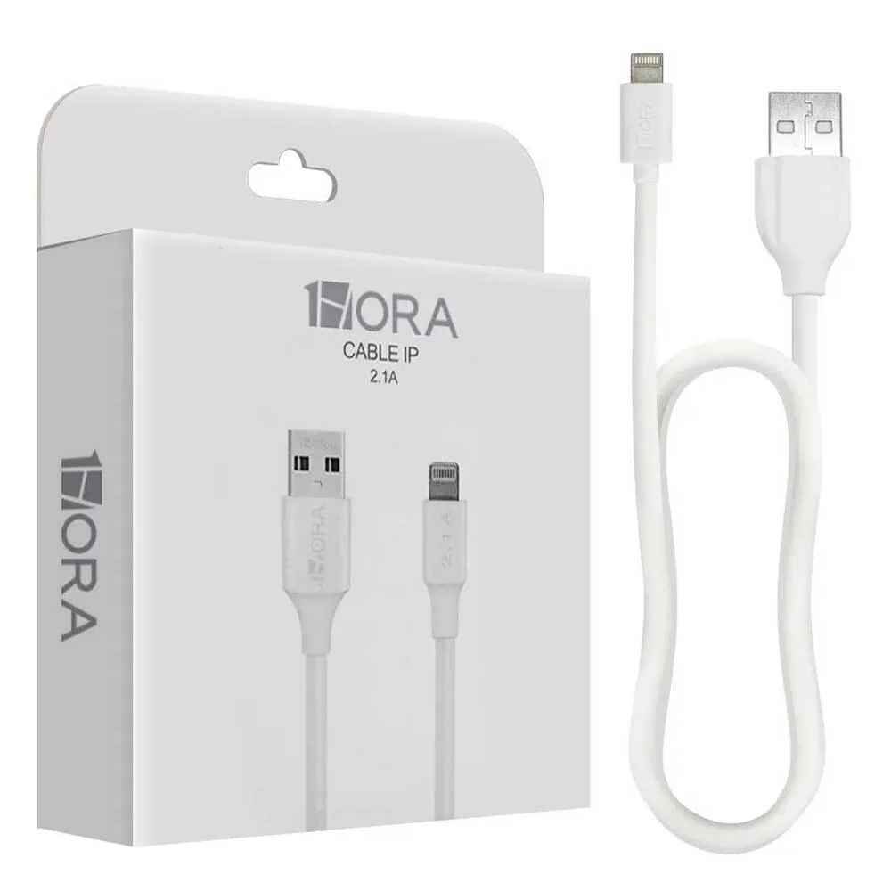 Cable 1hora con entrada lightning iphone...