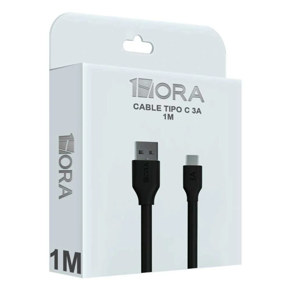 Cable 1hora tipo c de 1 metro para carga...