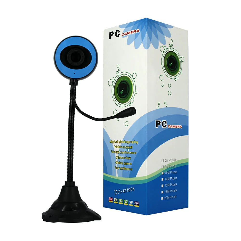 Cámara web con pedestal ajustable para pc / pc camera / webcam01