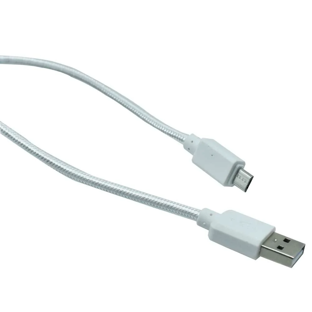 1pza Cable tipo cuerda con entrada v8 para transferencia de datos y carga, variedad de colores / R677