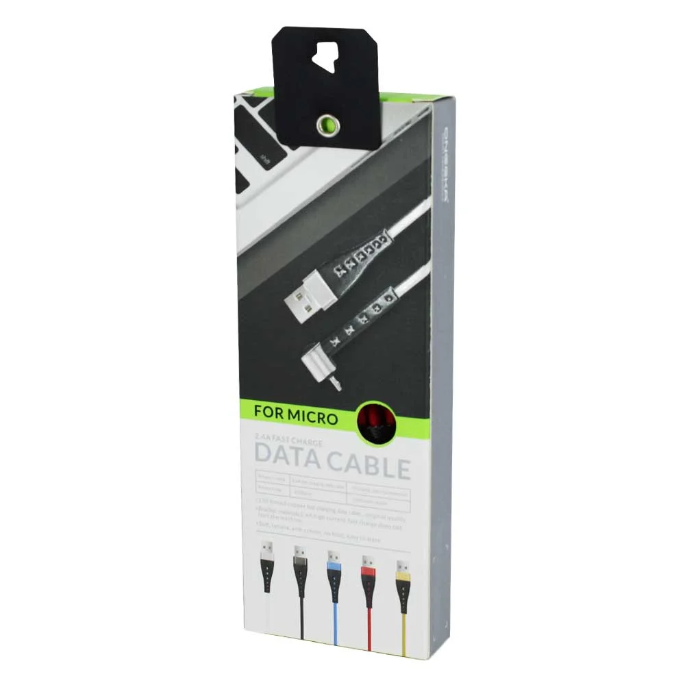 Cable tipo v8 2.4a carga-transferencia de datos, oneeka cb-07