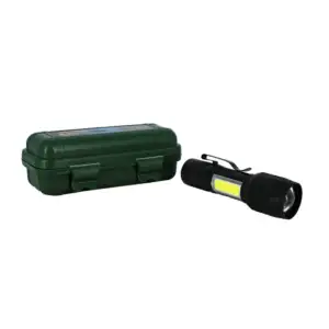 Linterna táctica recargable mini con entrada usb y v8 / 808-172 / mor…