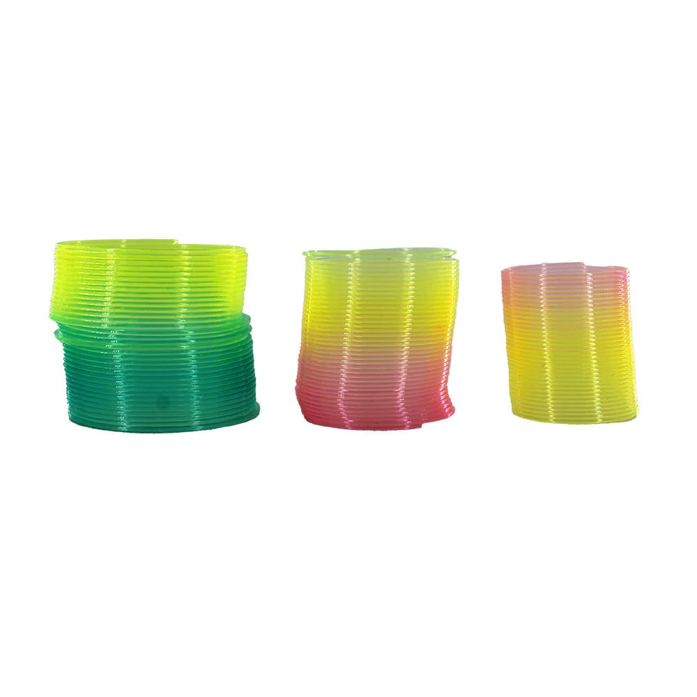 Juego con 3 gusanos de espiral chico-mediano-grande, variedad de colores / ch-6060-1