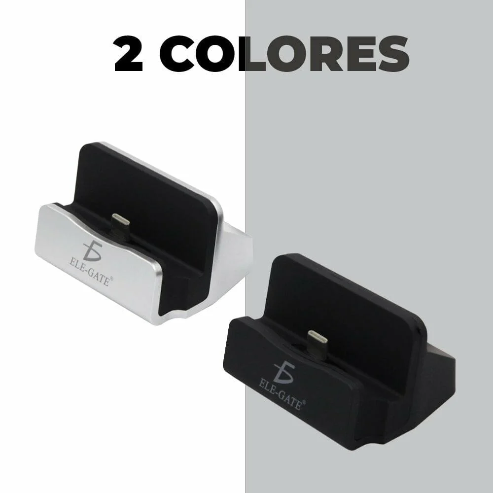 Cargador rápido con soporte alámbrico para  celular type c