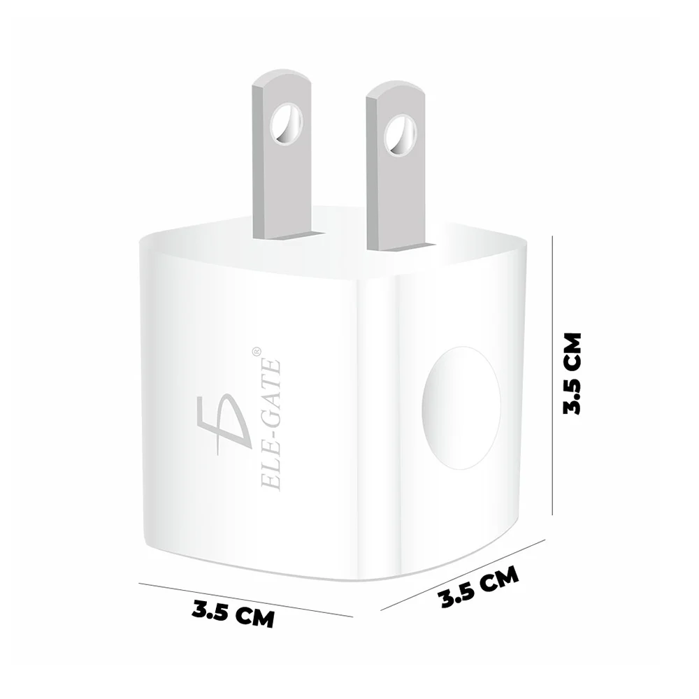 Cubo cargador usb-c blanco ele-gate para...