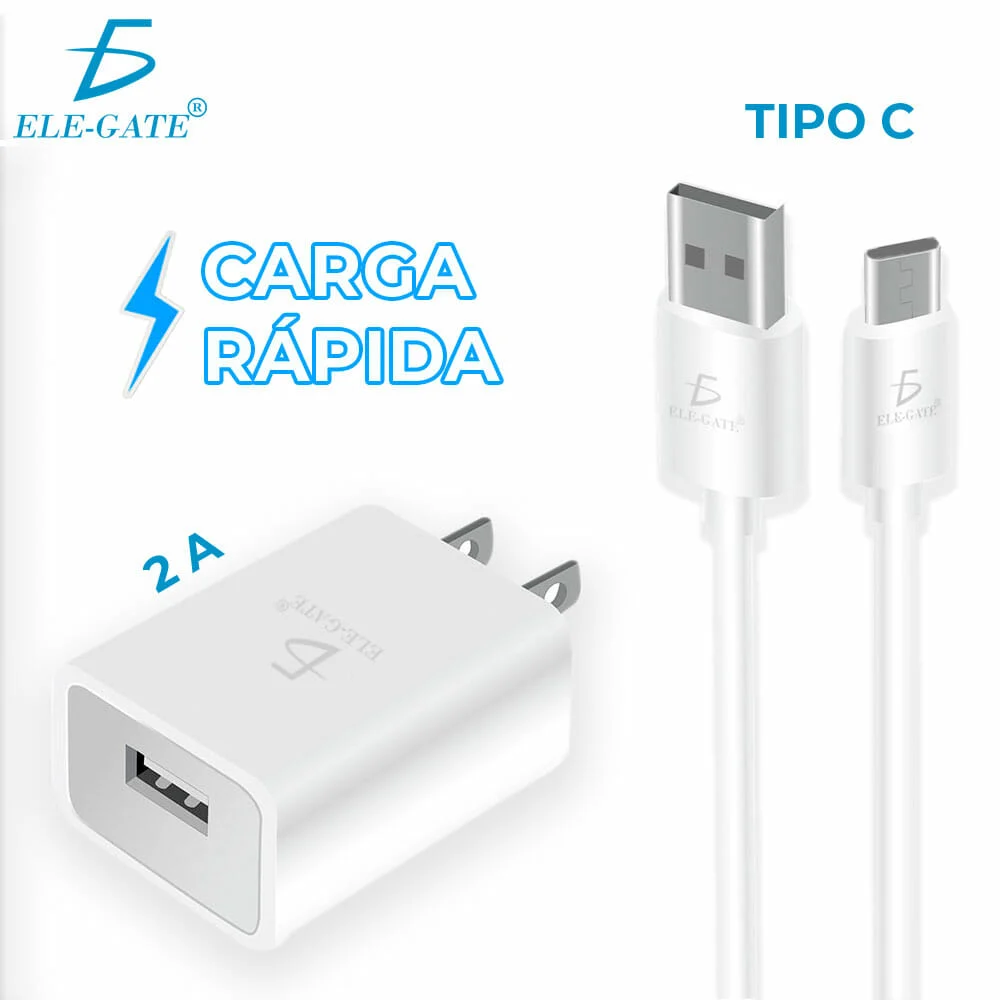 Combo cargador tipo c de carga rápida a...
