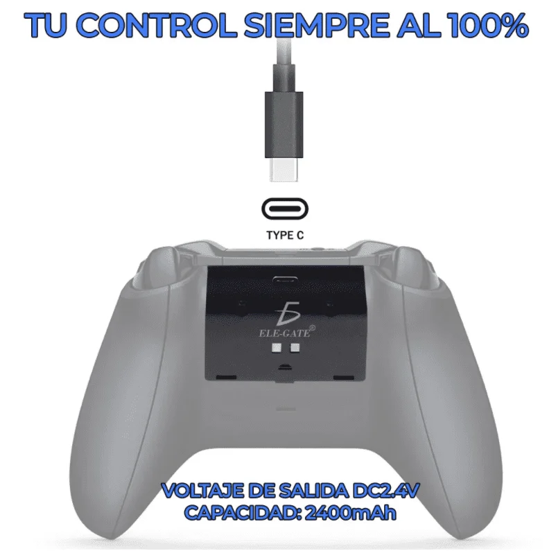 Batería recargable para control xbox one