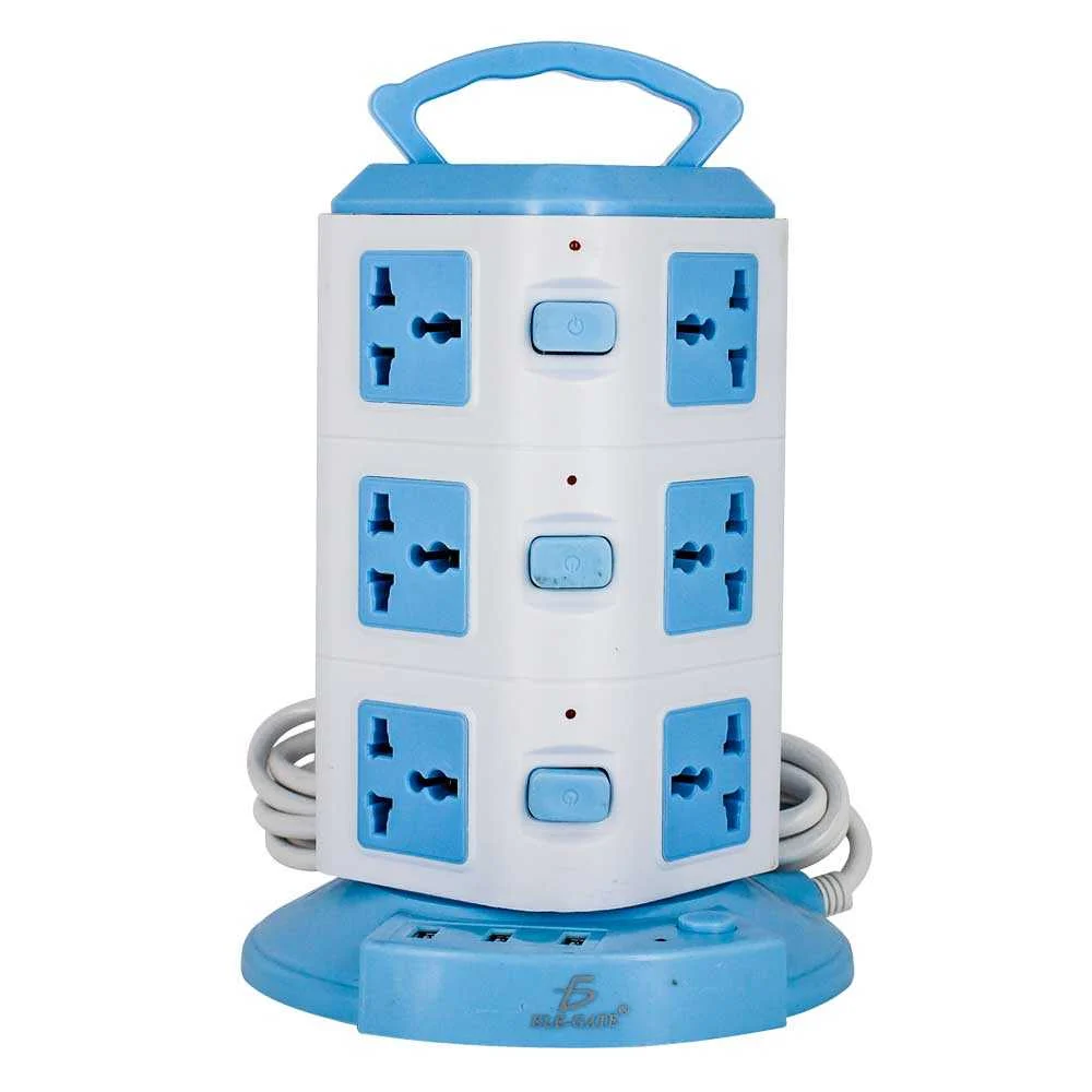 Torre multi-contacto de tres niveles / c...