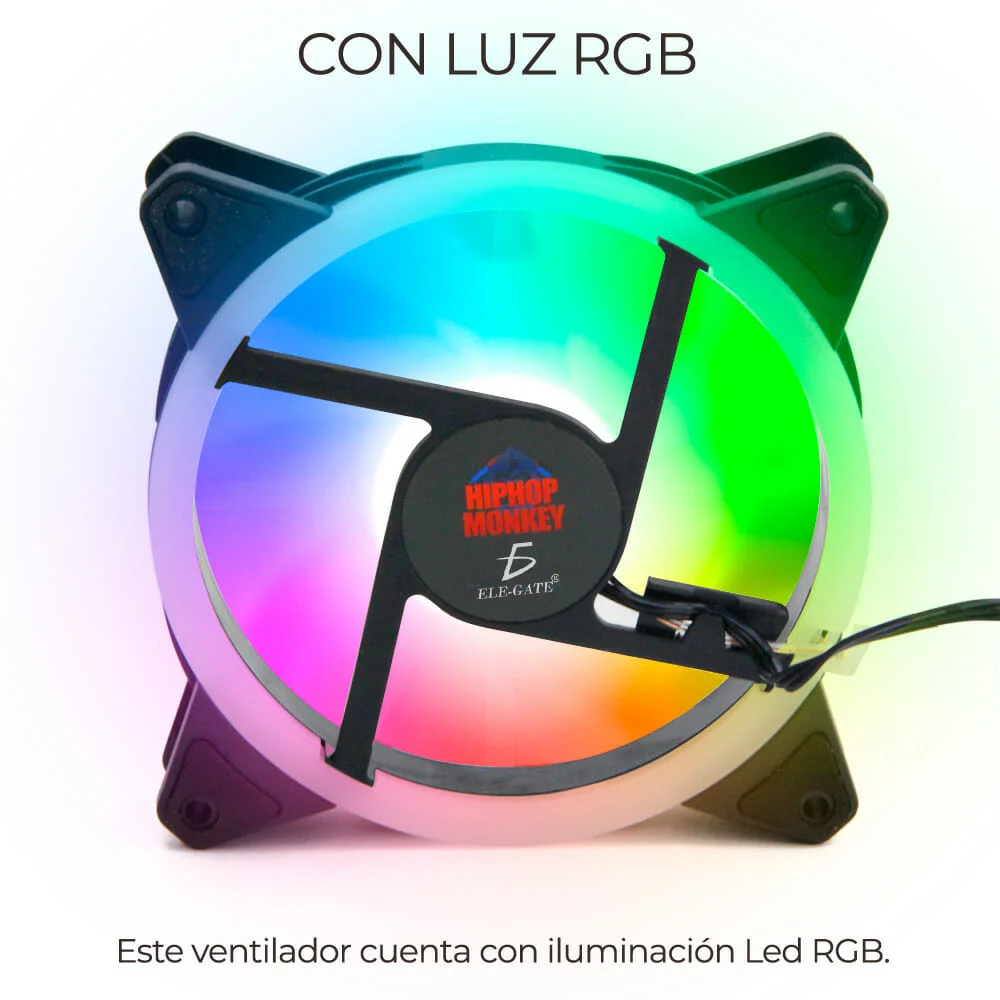 ventilador gamer rgb