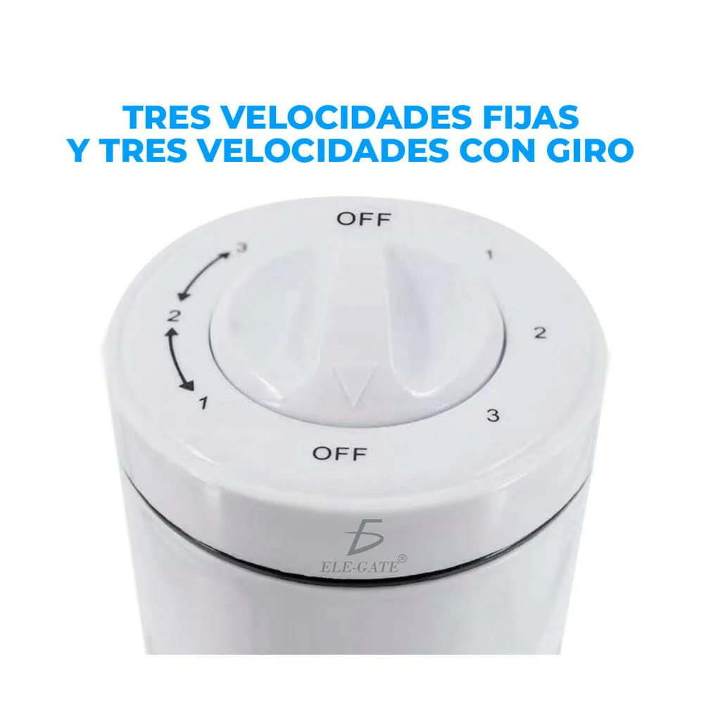 Ventilador ele-gate tipo torre de 29 pul...