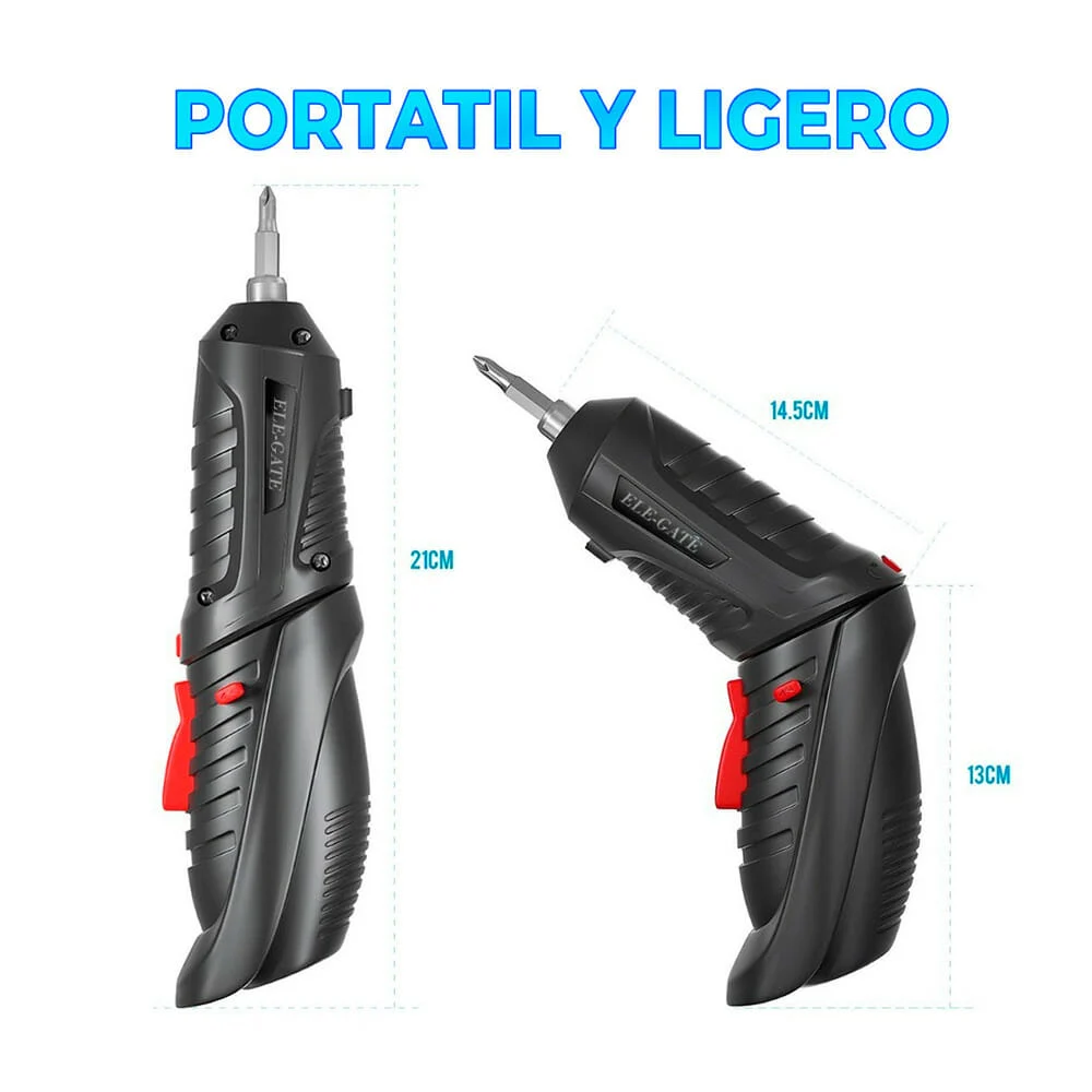 Destornillador eléctrico multifuncional...