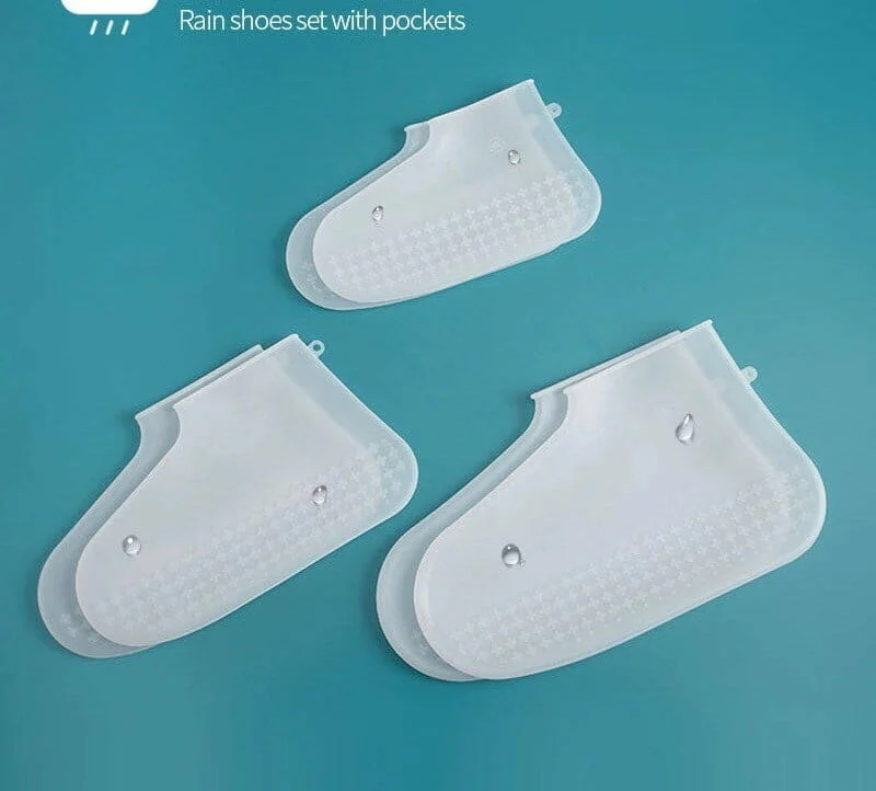 Botas unisex contra agua zapatos impermeable flattie lluvia con.48.m