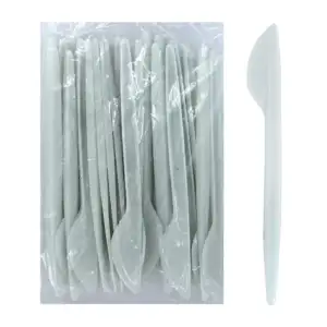 Paquete de 25 cuchillos de plástico desechable n:3 / cuchillo-n-3