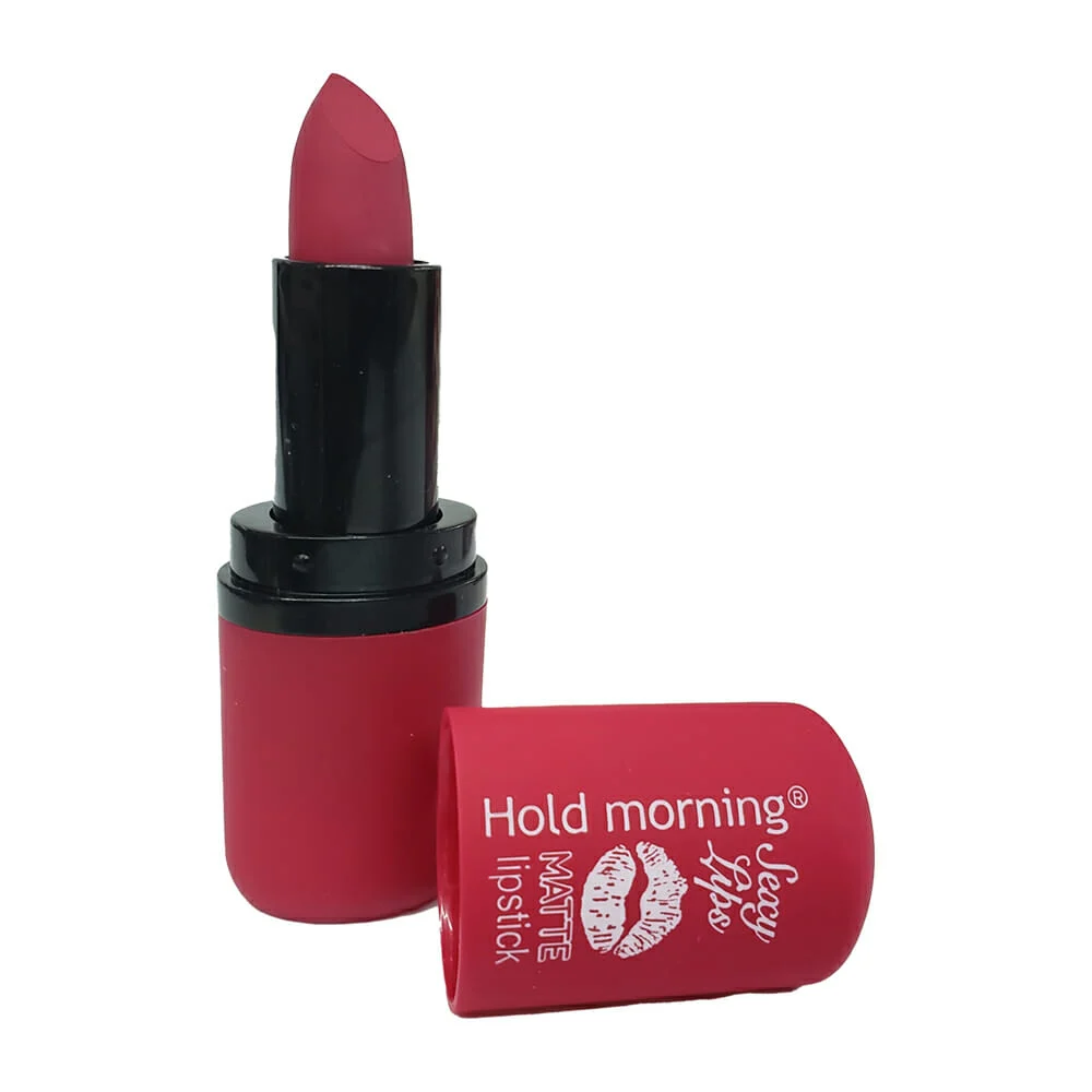 1pza Labial en tono matte diseño ovalado, variedad de tonos / hold morning / sexy lips cx-p931