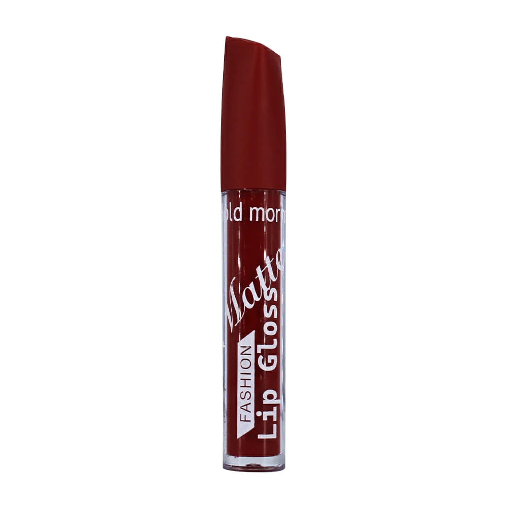 1pza Labial liquido efecto matte, variedad de colores / matte lip gloss cx-p936 / hold morning / fashion / tapa con triangulo