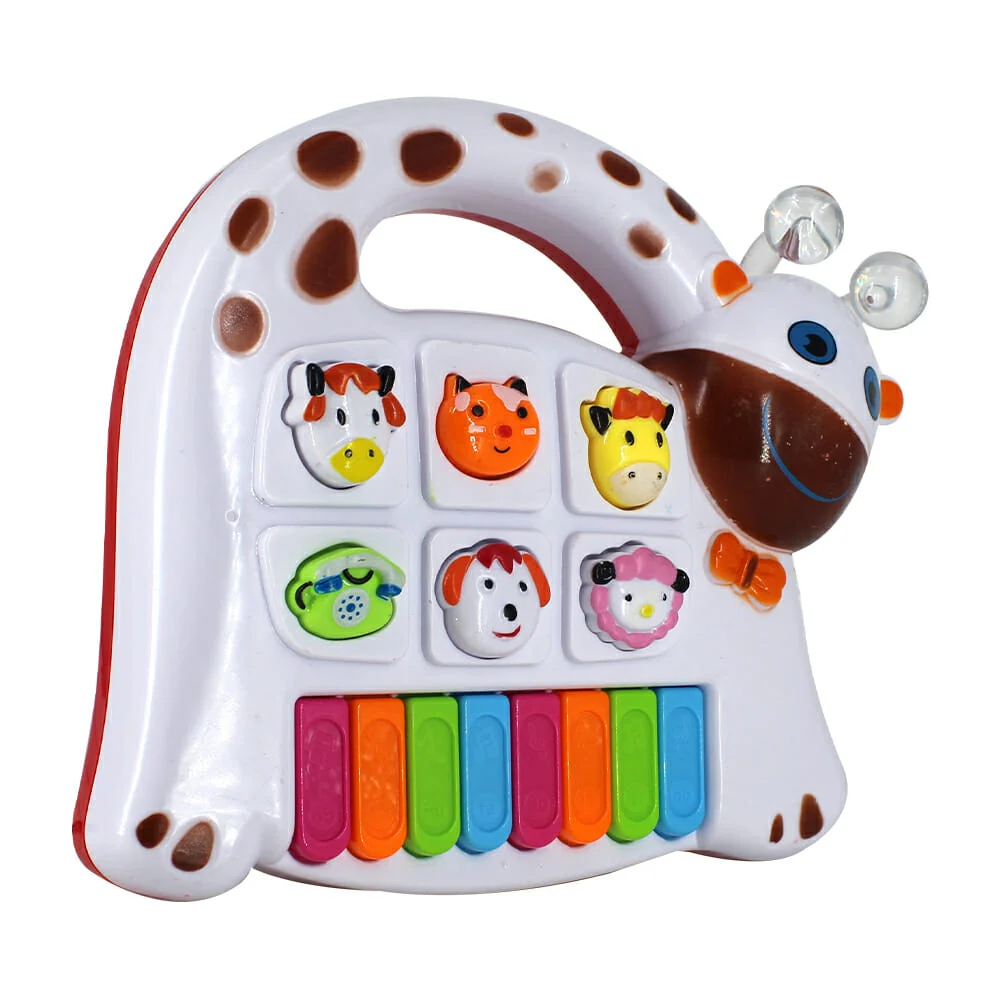 Piano interactivo de juguete con sonido y diseño de animales / cy-6087c