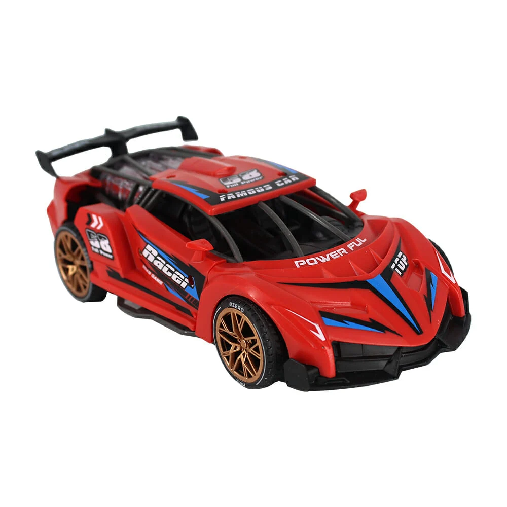 1pza Carro tipo super deportivo de fricción, variedad de colores / 68 full power