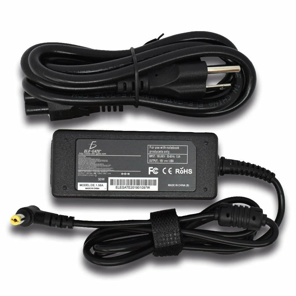 Cargador de punta amarilla para laptop, ...