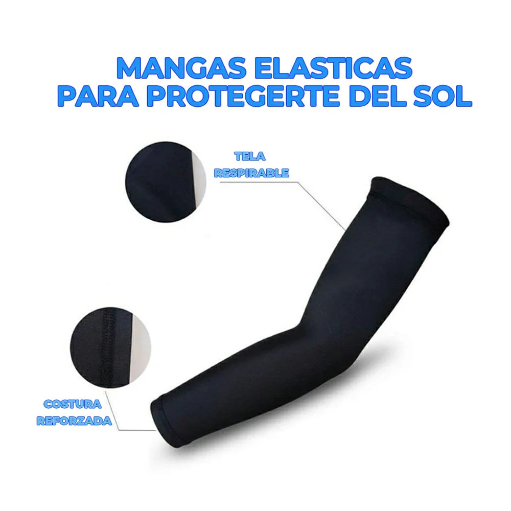 Mangas de seda con resistencia y elastic...